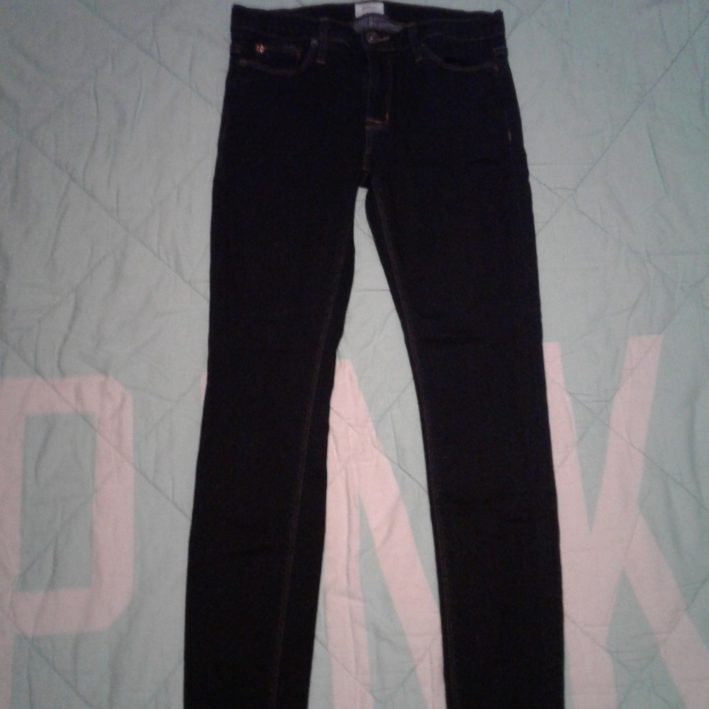 Dark Wash Hudson Skinny Jeans